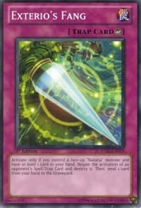 Exterio's Fang - Starstrike Blast - YuGiOh card