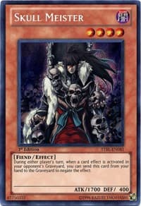 Skull Meister - Starstrike Blast - YuGiOh card