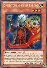 Spellstone Sorcerer Karood - Starstrike Blast - YuGiOh card