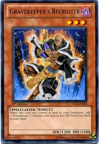 Gravekeeper's Recruiter - Starstrike Blast - YuGiOh card