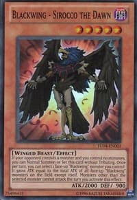 Blackwing - Sirocco the Dawn - Turbo Pack: Booster Four - YuGiOh card