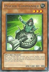Psychic Commander - Turbo Pack: Booster Four - YuGiOh card