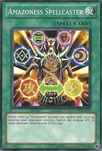 Amazoness Spellcaster - Turbo Pack: Booster Four - YuGiOh card