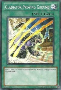 Gladiator Proving Ground - Turbo Pack: Booster Four - YuGiOh card