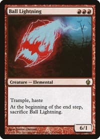 Ball Lightning - Premium Deck Series: Fire and Lightning - Magic: The Gathering card