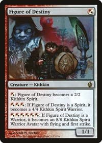 Figure of Destiny - Premium Deck Series: Fire and Lightning - Magic: The Gathering card