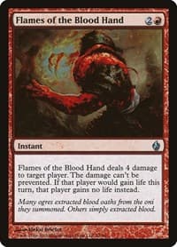 Flames of the Blood Hand - Premium Deck Series: Fire and Lightning - Magic: The Gathering card