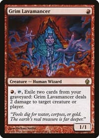 Grim Lavamancer - Premium Deck Series: Fire and Lightning - Magic: The Gathering card
