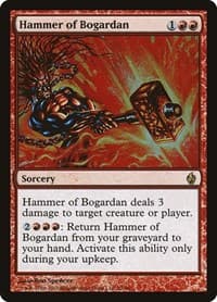 Hammer of Bogardan - Premium Deck Series: Fire and Lightning - Magic: The Gathering card