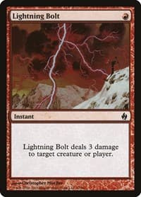 Lightning Bolt - Premium Deck Series: Fire and Lightning - Magic: The Gathering card