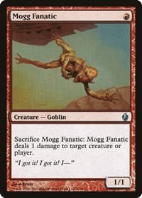 Mogg Fanatic - Premium Deck Series: Fire and Lightning - Magic: The Gathering card