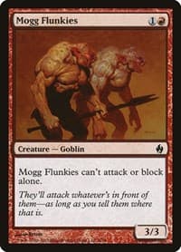 Mogg Flunkies - Premium Deck Series: Fire and Lightning - Magic: The Gathering card