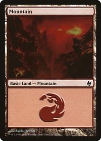 Mountain (32) - Premium Deck Series: Fire and Lightning - Magic: The Gathering card