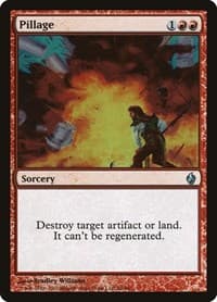 Pillage - Premium Deck Series: Fire and Lightning - Magic: The Gathering card