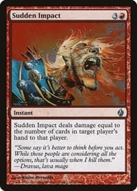 Sudden Impact - Premium Deck Series: Fire and Lightning - Magic: The Gathering card