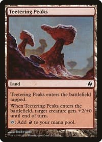 Teetering Peaks - Premium Deck Series: Fire and Lightning - Magic: The Gathering card