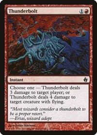 Thunderbolt - Premium Deck Series: Fire and Lightning - Magic: The Gathering card