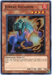 Jurrac Iguanon - Hidden Arsenal 3 - YuGiOh card
