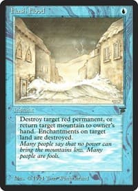 Flash Flood - Legends - Magic: The Gathering card