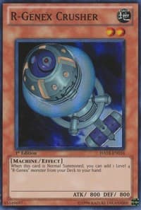 R-Genex Crusher - Hidden Arsenal 3 - YuGiOh card