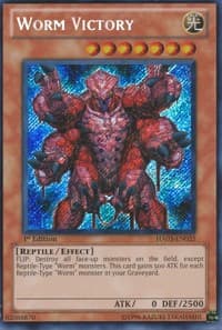 Worm Victory - Hidden Arsenal 3 - YuGiOh card