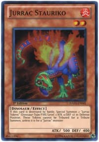 Jurrac Stauriko - Hidden Arsenal 3 - YuGiOh card