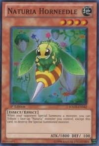 Naturia Horneedle - Hidden Arsenal 3 - YuGiOh card