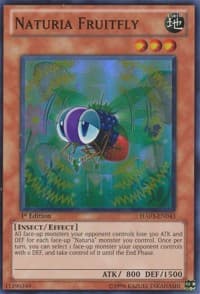 Naturia Fruitfly - Hidden Arsenal 3 - YuGiOh card