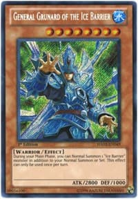 General Grunard of the Ice Barrier - Hidden Arsenal 3 - YuGiOh card