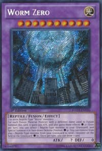 Worm Zero - Hidden Arsenal 3 - YuGiOh card