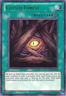 Closed Forest (5D's Duel Transer) - Yu-Gi-Oh! Video Game Promotional Cards - YuGiOh card