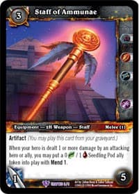 Staff of Ammunae - CRP - WoW card