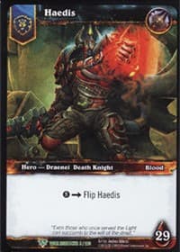 Haedis - Worldbreaker - WoW card