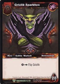 Grizlik Sparkhex - Worldbreaker - WoW card
