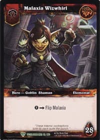 Malaxia Wizwhirl - Worldbreaker - WoW card
