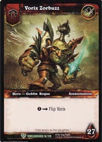 Vorix Zorbuzz - Worldbreaker - WoW card