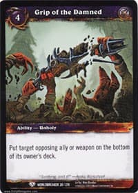 Grip of the Damned - Worldbreaker - WoW card