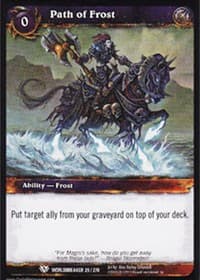 Path of Frost - Worldbreaker - WoW card