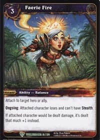 Faerie Fire - Worldbreaker - WoW card