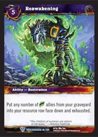 Reawakening - Worldbreaker - WoW card
