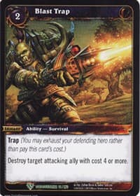 Blast Trap - Worldbreaker - WoW card