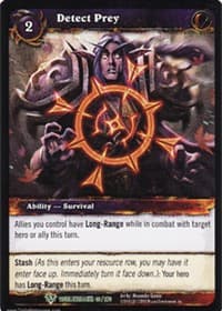 Detect Prey - Worldbreaker - WoW card