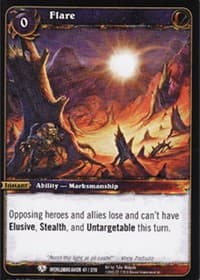 Flare - Worldbreaker - WoW card