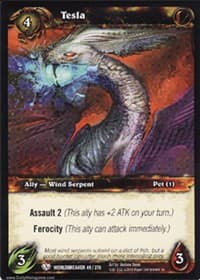 Tesla - Worldbreaker - WoW card