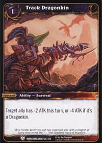 Track Dragonkin - Worldbreaker - WoW card