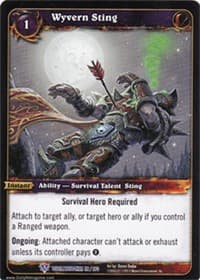 Wyvern Sting - Worldbreaker - WoW card