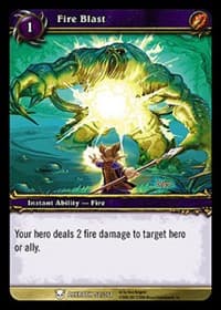 Fire Blast - Worldbreaker - WoW card