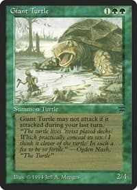 Giant Turtle - Legends - Magic: The Gathering card