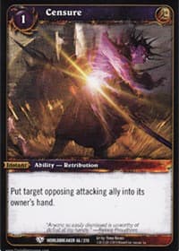 Censure - Worldbreaker - WoW card