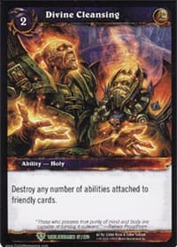 Divine Cleansing - Worldbreaker - WoW card